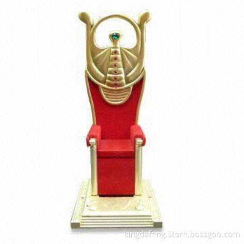 King's Seat, Made of Polyresin, Suitable For Promotional Gifts or Decorations